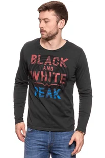 LONGSLEEVE WRANGLER PEAK TEE PHANTOM W7B09DE16 - Wrangler - Koszulki męskie - miniaturka - grafika 1