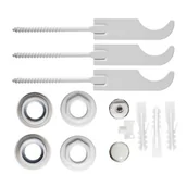 Akcesoria grzewcze - Zestaw korków 1X1/2" z 3 wieszakami - miniaturka - grafika 1