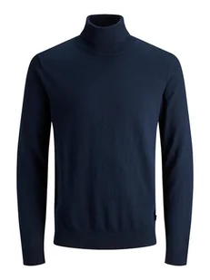 Jack & Jones Sweter "Emil" w kolorze granatowym - Swetry męskie - miniaturka - grafika 1