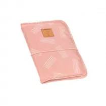 Lassig Casual Label Przewijak podróżny z etui na akcesoria Soft Stripes rose - Przewijaki - miniaturka - grafika 1