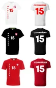 Koszulki sportowe męskie - Koszulka Rep.Polski Martyna CZYRNIAŃSKA 15 - miniaturka - grafika 1