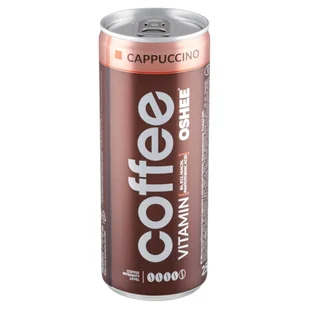 Oshee Coffee Cappuccino Mleczny napój kawowy 250 ml - Napoje energetyczne i izotoniczne - miniaturka - grafika 1
