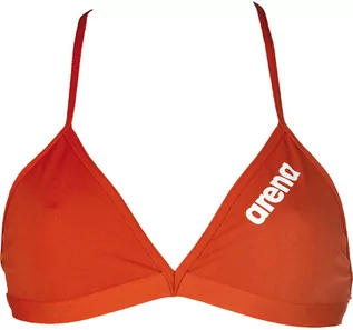 Stroje kąpielowe - Arena Solid Tie góra bikini, czerwony, 36 000002A246-045 - grafika 1