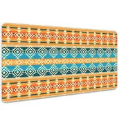 Podkładki na biurko - Mata ochronna na biurko Wzór styl navajo 100x50 cm, Dywanomat - miniaturka - grafika 1