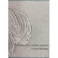Poezja - Sikorski Cezary Pięćdziesi$297t cztery sonety - miniaturka - grafika 1