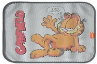 Kuwety dla kotów - Garfield dwuwarstwowa mata pod kuwetą /szara, prostokątna - miniaturka - grafika 1