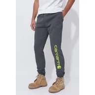 Spodnie sportowe męskie - Spodnie męskie dresowe Carhartt Midweight Graphic Jogger - miniaturka - grafika 1