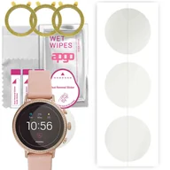 Akcesoria do smartwatchy - 3x Folia hydrożelowa MATOWA do Fossil FTW6015 Q Venture - apgo Smartwatch Hydrogel MATTE Protection Ochrona na ekran smartwatcha - miniaturka - grafika 1