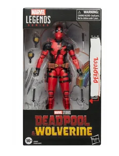 DEADPOOL Figurka 15 cm MARVEL LEGENDS Deadpool & Wolverine - Figurki dla dzieci - miniaturka - grafika 1