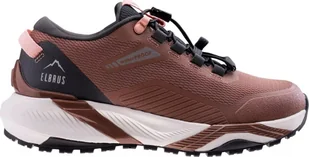 Buty trekkingowe damskie Elbrus Damskie buty Elbrus FAREN WP GR WO'S dark rose/asphalt/peach amber rozmiar 38 - Buty trekkingowe damskie - miniaturka - grafika 1