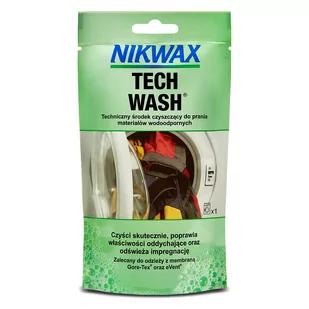Nikwax Środek piorący Tech Wash (saszetka) 100 ml - Nerki - miniaturka - grafika 1