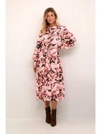 Sukienki - Cream Sukienka "Elena" w kolorze czarno-jasnoróżowym - miniaturka - grafika 1