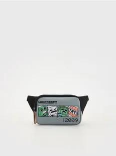 Reserved - Saszetka Minecraft - granatowy - Torby męskie - miniaturka - grafika 1