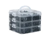 Pozostałe wyposażenie warsztatu - PARKSIDE® Zestaw klipsów mocujących i opasek kablowych lub zestaw narzędzi samochodowych (Zestaw klipsów mocujących i opasek kablowych) - miniaturka - grafika 1