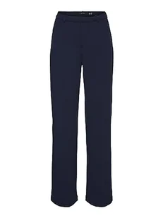 Vero Moda Vmzamira Mr Slim Straight Pant GA Noos Spodnie damskie, Granatowa marynarka, S / 34L - Spodnie damskie - miniaturka - grafika 1