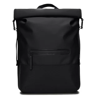 Plecak Rains Trail Rolltop 14320-01 - czarny - Plecaki - miniaturka - grafika 1