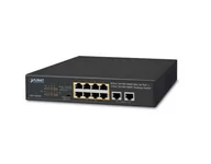 Switche - Planet Switch PoE GSD-1008HP (10x 10/100/1000Mbps) - miniaturka - grafika 1