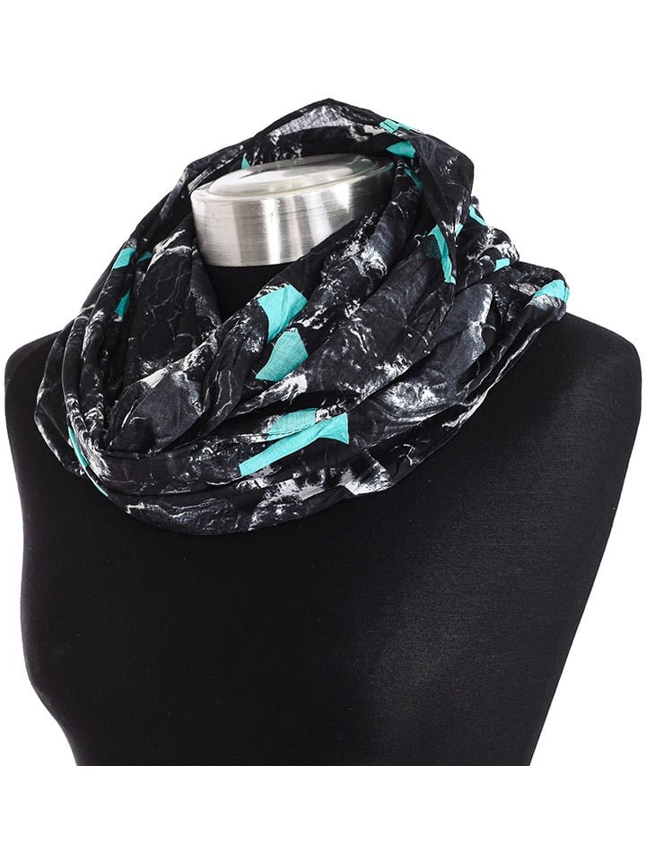 Buff Szal-koło w kolorze czarnym - 75 x 45 cm