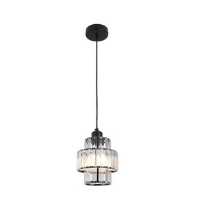Żyrandol, skandynawski design, lampa wisząca LED, czarny, ciepły biały - Lampy sufitowe - miniaturka - grafika 1