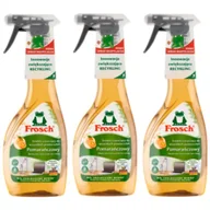 Inne artykuły czyszczące - Frosch Środek czyszczący do wszystkich powierzchni pomarańczowy Zestaw 3 x 500 ml - miniaturka - grafika 1