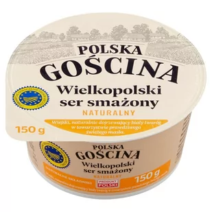 Polska Gościna Wielkopolski ser smażony naturalny 150 g - Sery - miniaturka - grafika 1