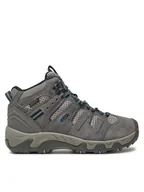 Buty trekkingowe damskie - Keen Trekkingi Headout Mid Wp Steel 1028307 Szary - miniaturka - grafika 1