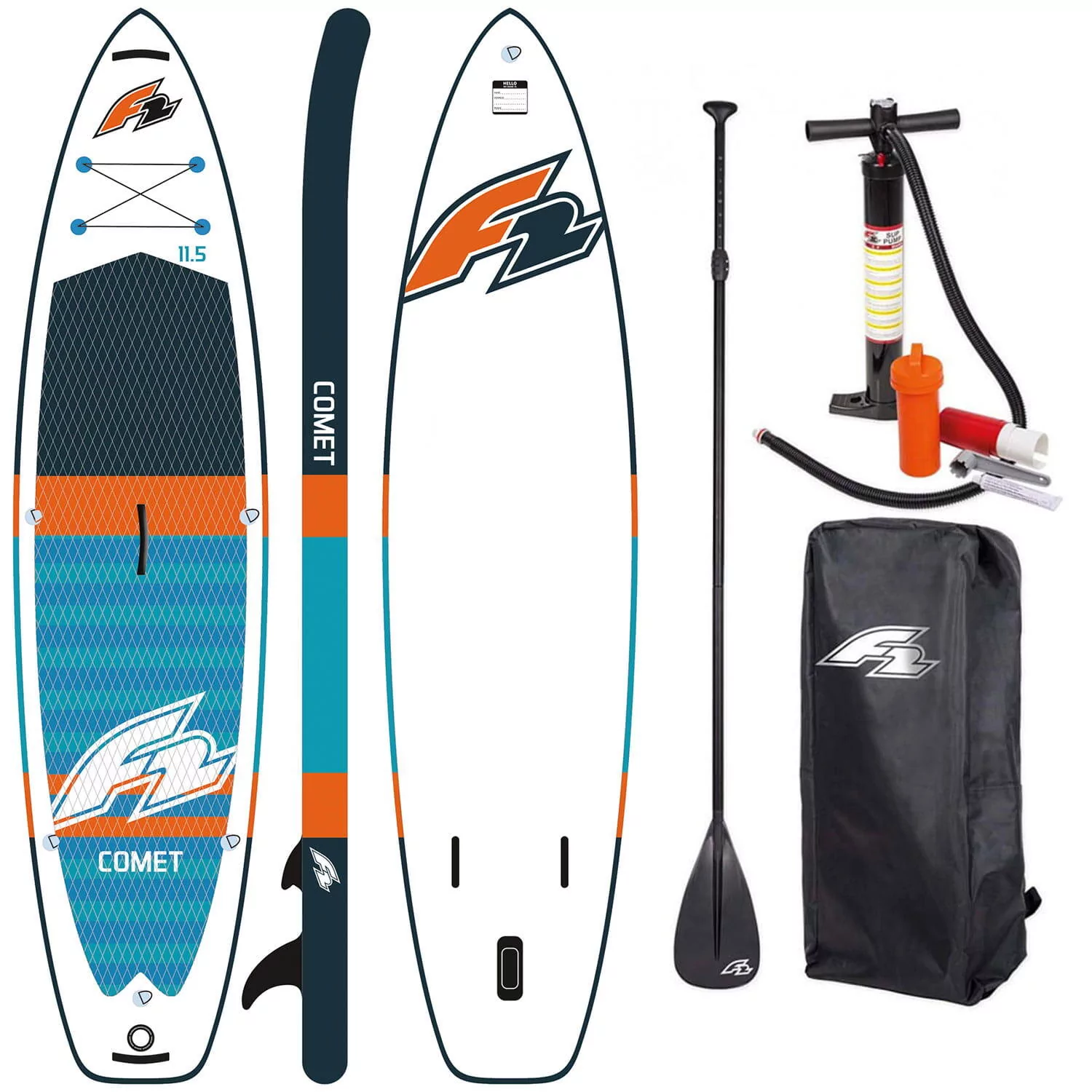 Deska Sup F2 Comet 10'5'' Blue