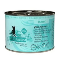 Mokra karma dla kotów - Catz finefood mokra karma dla kota Classic Adult Nr 21 Dziczyzna i karmazyn 12x200 g - miniaturka - grafika 1
