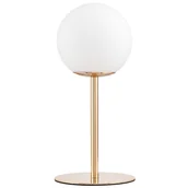 Lampy stojące - NOWOCZESNA LAMPA BIURKOWA ZŁOTA FREDICA SLIM - miniaturka - grafika 1