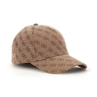 Czapki damskie - Damska Czapka z daszkiem GUESS BASEBALL CAP AW5184POL03-LLG – Brązowy - miniaturka - grafika 1