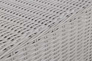Narożny zestaw mebli ogrodowych Termoli White / Grey - Meble ogrodowe - miniaturka - grafika 3
