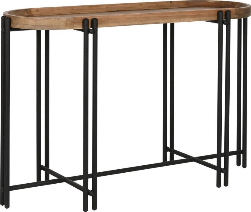 Bigbuy Home Console Home ESPRIT Drewno Metal 115 x 40 x 75 cm