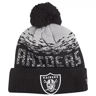 Czapki męskie - New Era Czapka zimowa Oakland Raiders Black Sport Cuff - 12122720 29834-0 - miniaturka - grafika 1