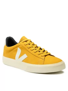 Sneakersy męskie - Veja Sneakersy Campo Nubuck CP1302702B Żółty - grafika 1