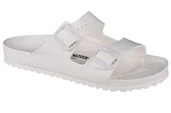 Klapki i japonki męskie - BIRKENSTOCK Męskie klapki Arizona Eva, White 129441, 41 EU - miniaturka - grafika 1