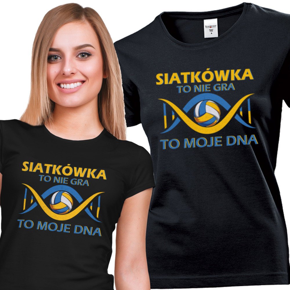Koszulka damska Siatkówka To Nie Gra To Moje Dna M