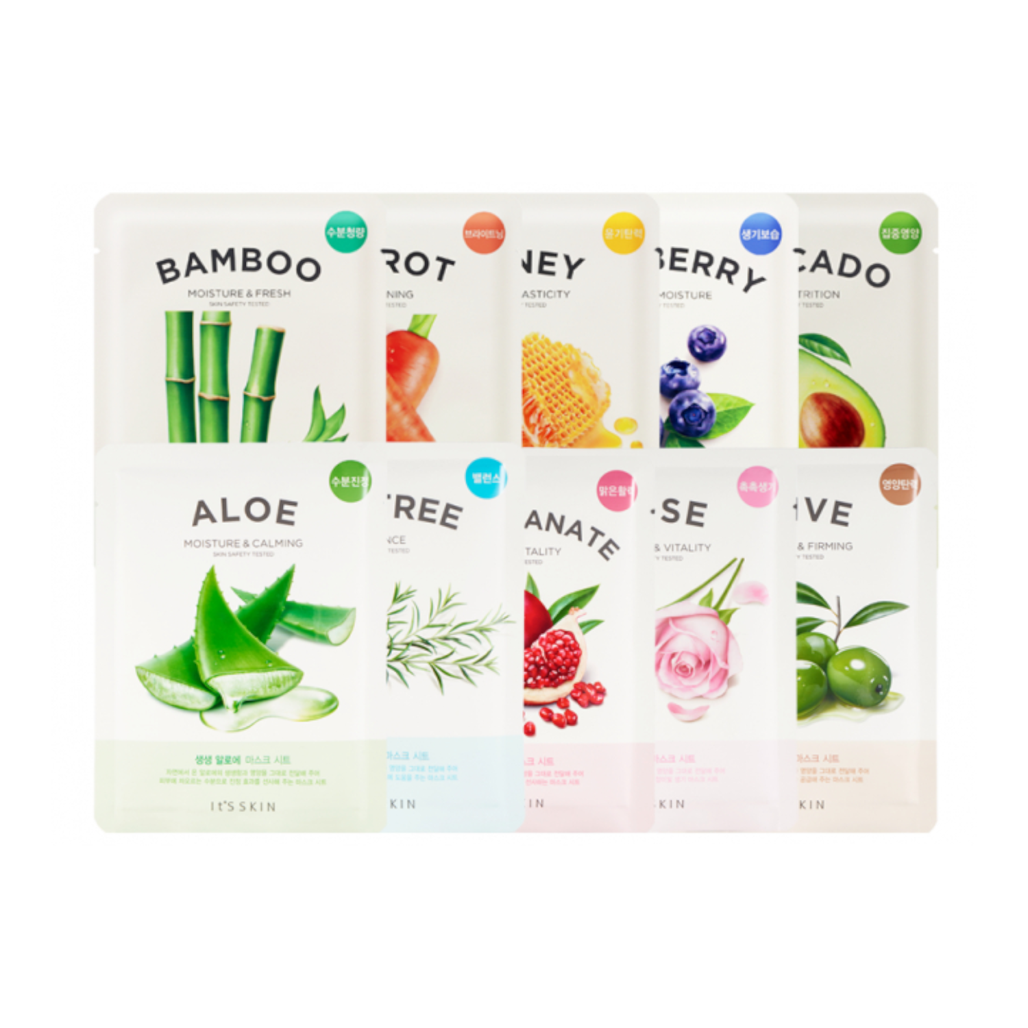 It's Skin The Fresh Mask Zestaw maseczek