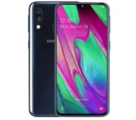 Części serwisowe do telefonów - Smartfon Samsung Galaxy A40 4 GB / 64 GB czarny - miniaturka - grafika 1