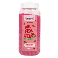 Kosmetyki do kąpieli - On Line Fruity Shot Watermelon, sól do kąpieli, 800 g - miniaturka - grafika 1