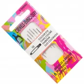 Pasmanteria - igły do haftu z kolorowym uchem 10" PONY 048 - miniaturka - grafika 1
