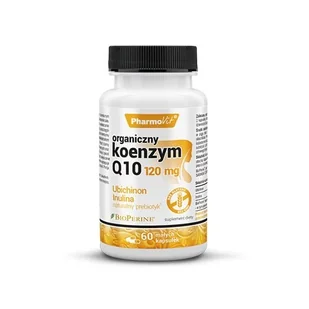 Pharmovit Organiczny koenzym Q10 60kap - Produkty specjalne dla sportowców - miniaturka - grafika 2