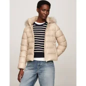 Kurtki damskie - Tommy Hilfiger Puchowa kurtka | Regular Fit - miniaturka - grafika 1