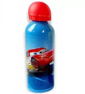 Bidony dla dzieci - bidon aluminiowy z ustnikiem AUTA Zygzak McQueen 500ml - miniaturka - grafika 1