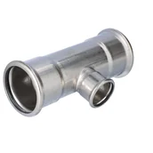Łączniki, trójniki, kształtki - Trójnik redukcyjny KAN-therm Inox - 88,9 x 54,0 x 88,9 - miniaturka - grafika 1