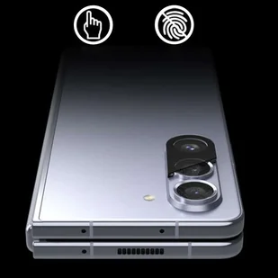 Szkło ochronne na aparat obiektyw do Samsung Galaxy Z Fold 5 nakładka Lens Full Camera Glass czarny - Części i akcesoria do laptopów - miniaturka - grafika 6