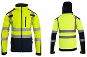 Odzież robocza - Kurtka robocza SOFTSHELL FLASH ODBLASKOWY Hi-VIS - miniaturka - grafika 1