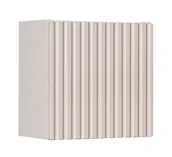 Szafki łazienkowe - Górna wisząca szafka łazienkowa w kolorze kaszmir K9-W29 - miniaturka - grafika 1