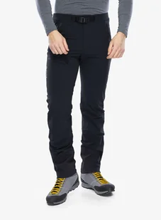 Spodnie softshell Vaude Badile Pants II - black uni - Odzież trekkingowa męska - miniaturka - grafika 1