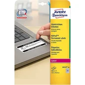 Etykiety do drukarek - Avery Zweckform Zweckform NoPeel A4 45,7 x 25,4 mm (L6145-20) - miniaturka - grafika 1