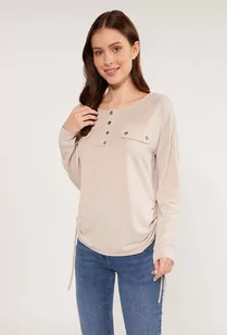 Bluza damska z ściągaczami - Monnari - Bluzy damskie - miniaturka - grafika 1